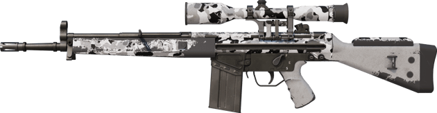 Souvenir G3SG1 | 극지 위장 (꽤 닳은)