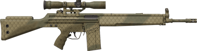 Preview image 2 of Souvenir G3SG1 | Safari Mesh (มีรอยถลอกเล็กน้อย)