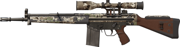 Souvenir G3SG1 | VariCamo (Com Muito Uso)