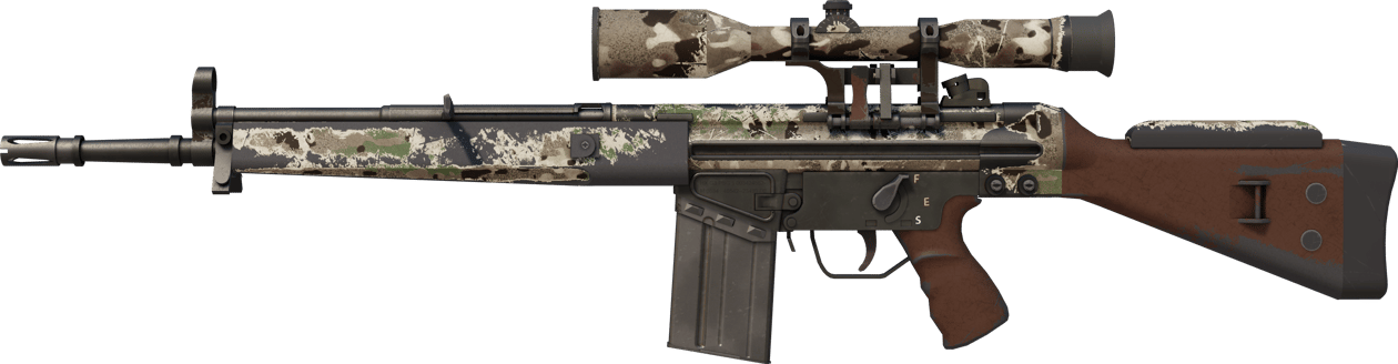 Preview image 1 of Souvenir G3SG1 | VariCamo (Com Muito Uso)