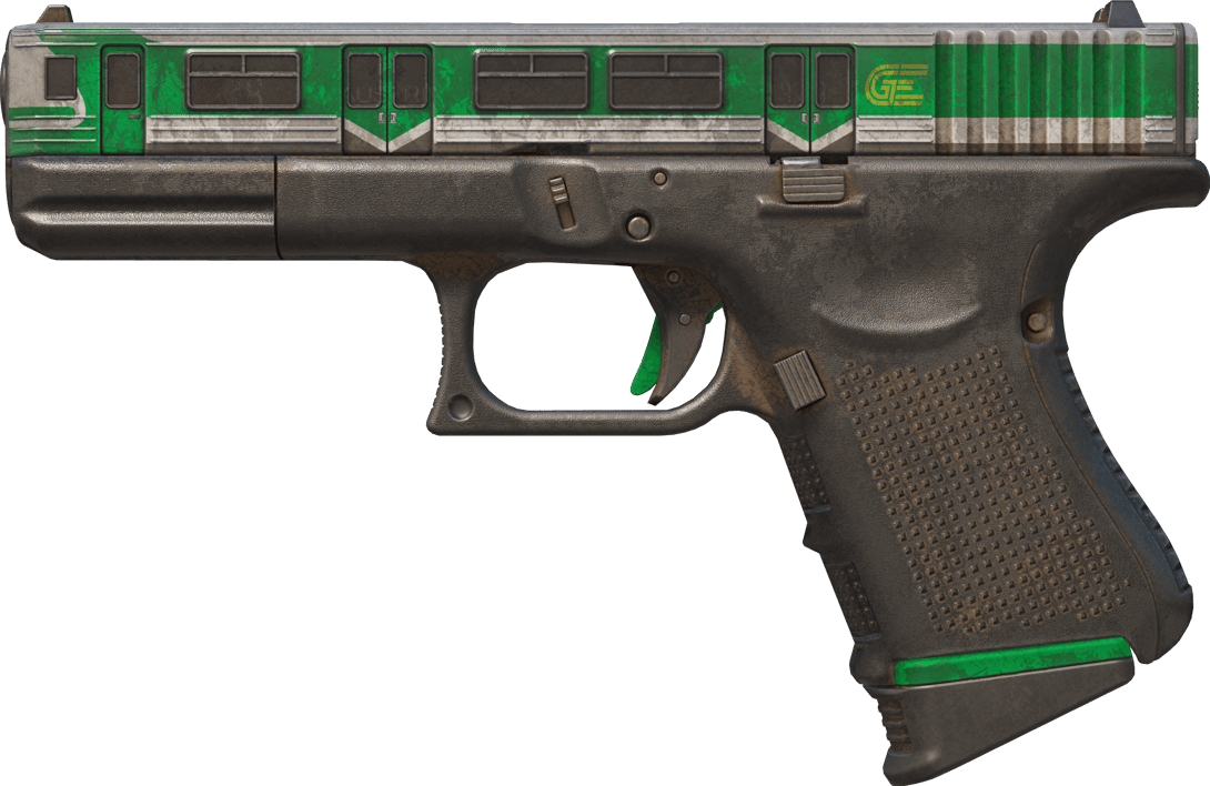 Preview image 1 of Souvenir Glock-18 | Zielona linia (po ciężkich walkach)