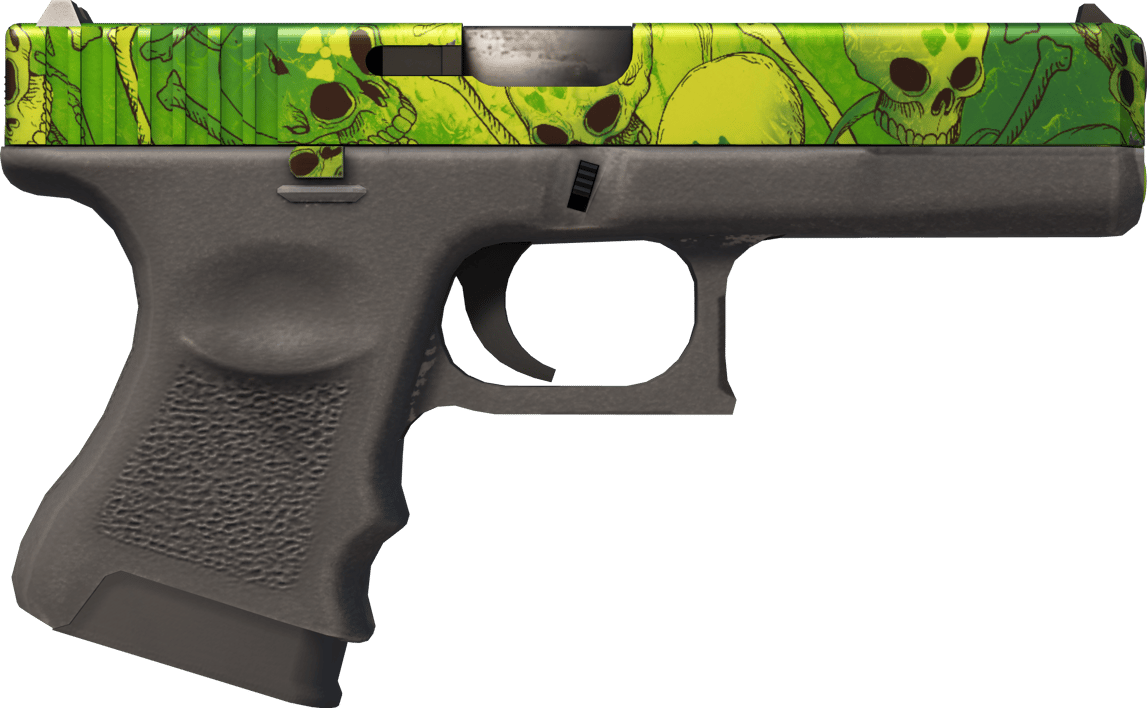 Preview image 2 of Souvenir Glock-18 | Jardín nuclear (Recién fabricado)