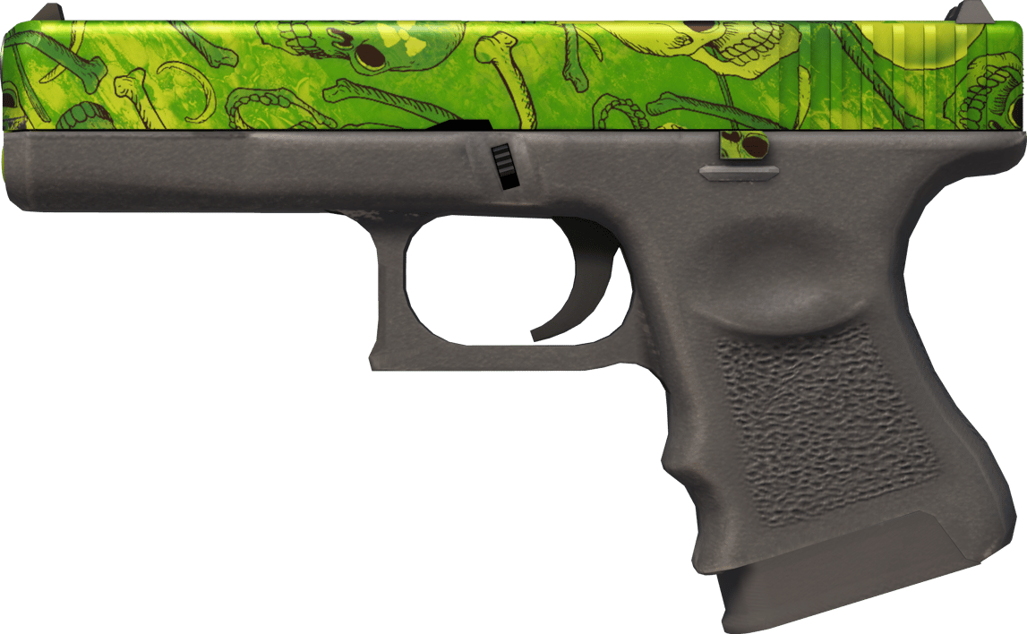 Preview image 1 of Souvenir Glock-18 | Jardín nuclear (Recién fabricado)