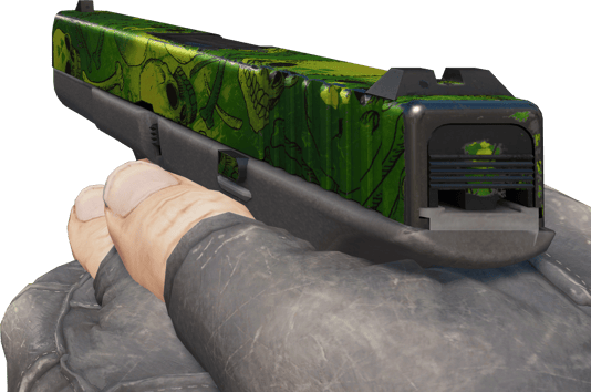 Preview image 3 of Souvenir Glock-18 | Jardín nuclear (Bastante desgastado)