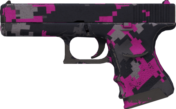 Souvenir Glock-18 | Rose numérique (Testée sur le terrain)