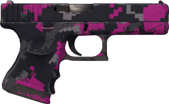 Preview image 2 of Souvenir Glock-18 | 數位粉紅 (重度磨損)