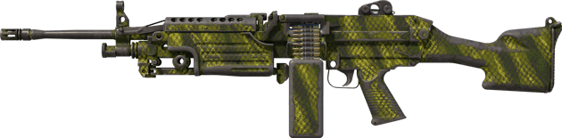 Souvenir M249 | Maillage alligator (Usée)