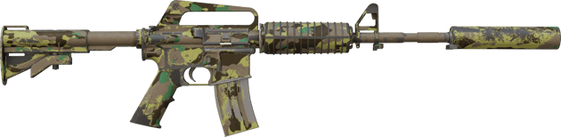 Preview image 2 of Souvenir M4A1-S | Boreal Forest (Battle-Scarred)