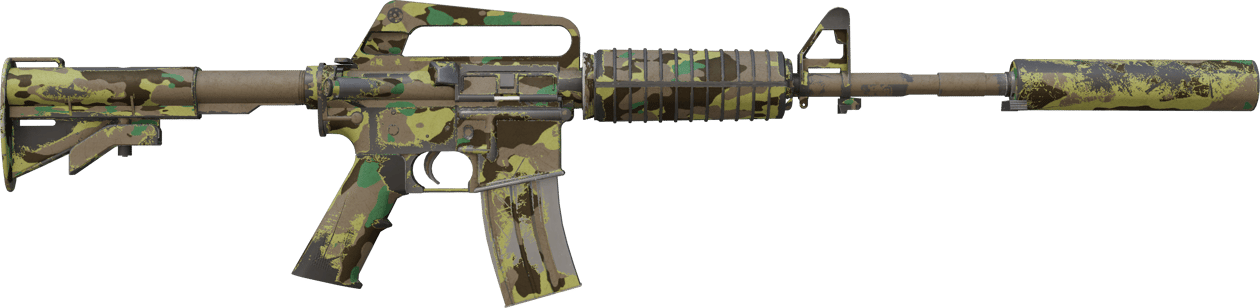 Preview image 2 of Souvenir M4A1-S | Boreal Forest (Battle-Scarred)