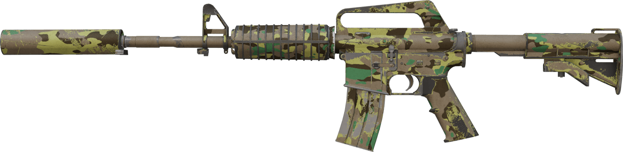Preview image 1 of Souvenir M4A1-S | Boreal Forest (Battle-Scarred)