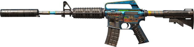 Souvenir M4A1-S | Panel de control (Algo desgastado)