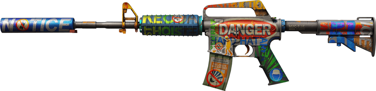 Preview image 1 of Souvenir M4A1-S | Peligro inminente (Recién fabricado)