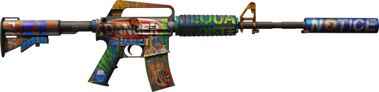 Preview image 2 of Souvenir M4A1-S | Imminent Danger (Field-Tested)