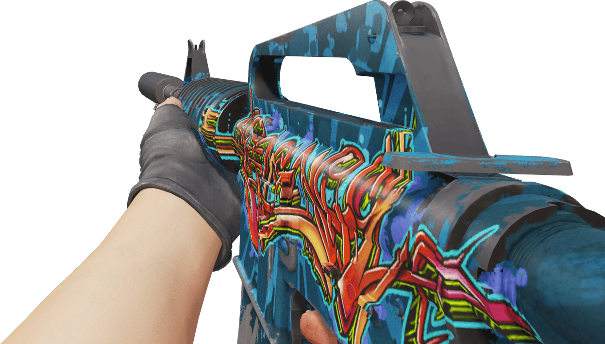 Preview image 3 of Souvenir M4A1-S | Obra maestra (Bastante desgastado)