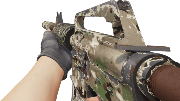 Preview image 3 of Souvenir M4A1-S | VariCamo (Battle-Scarred)