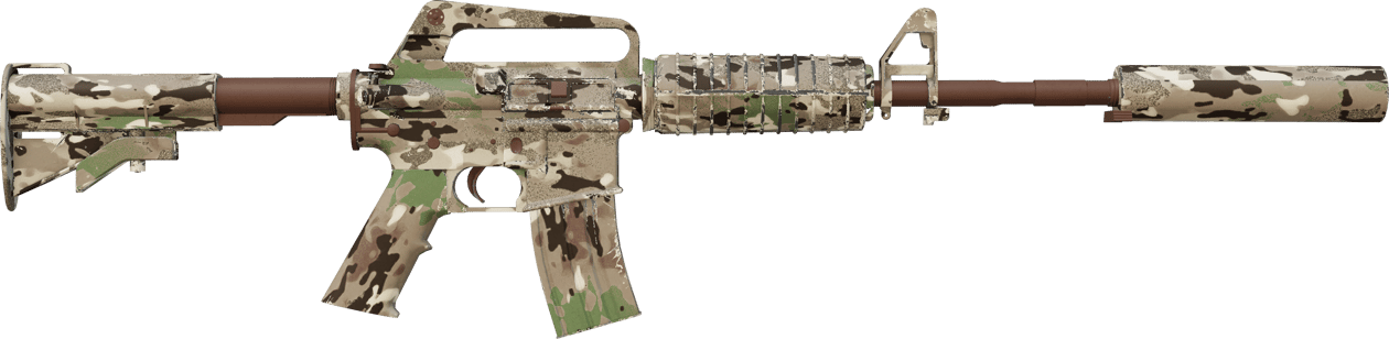 Preview image 2 of Souvenir M4A1-S | VariCamo (MW - Trầy ít)