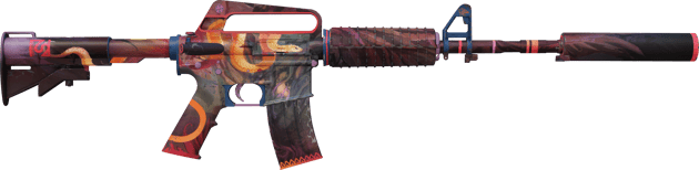 Preview image 2 of Souvenir M4A1-S | Bienvenidos a la jungla (Algo desgastado)