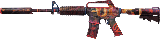 Souvenir M4A1-S | Welcome to the Jungle (Com Muito Uso)