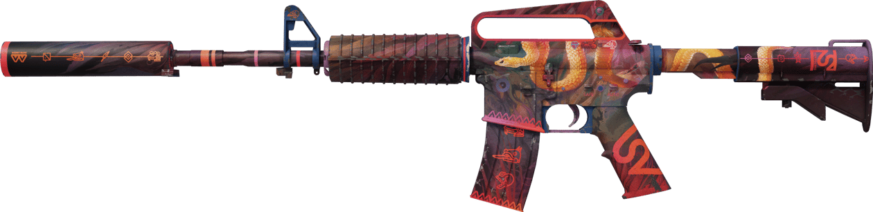 Preview image 1 of Souvenir M4A1-S | Welcome to the Jungle (Com Muito Uso)