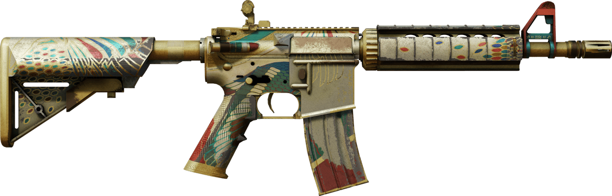 Preview image 2 of Souvenir M4A4 | 荷魯斯之眼 (戰痕累累)