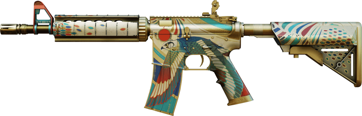 Preview image 1 of Souvenir M4A4 | Ojo de Horus (Algo desgastado)