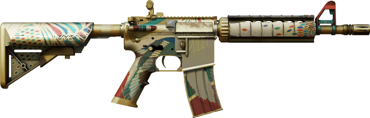 Preview image 2 of Souvenir M4A4 | Ojo de Horus (Bastante desgastado)