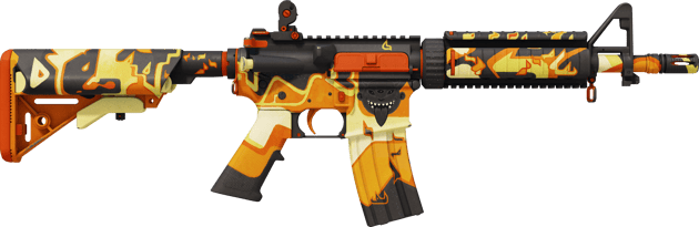 Preview image 2 of Souvenir M4A4 | Hellish (ผ่านการทดสอบภาคสนาม)