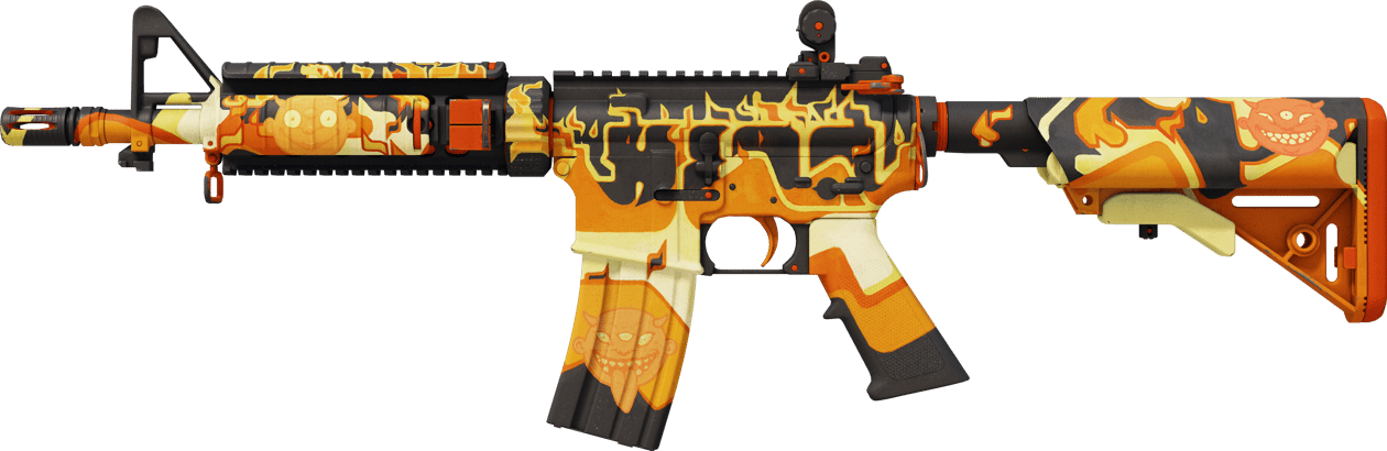 Preview image 1 of Souvenir M4A4 | Hellish (Testado no Terreno)
