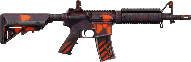 Preview image 2 of Souvenir M4A4 | Radiation Hazard (Field-Tested)