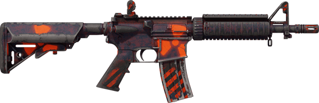 Preview image 2 of Souvenir M4A4 | 방사능 오염 (꽤 닳은)