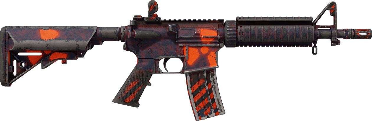 Preview image 2 of Souvenir M4A4 | Radiation Hazard (Consumato)
