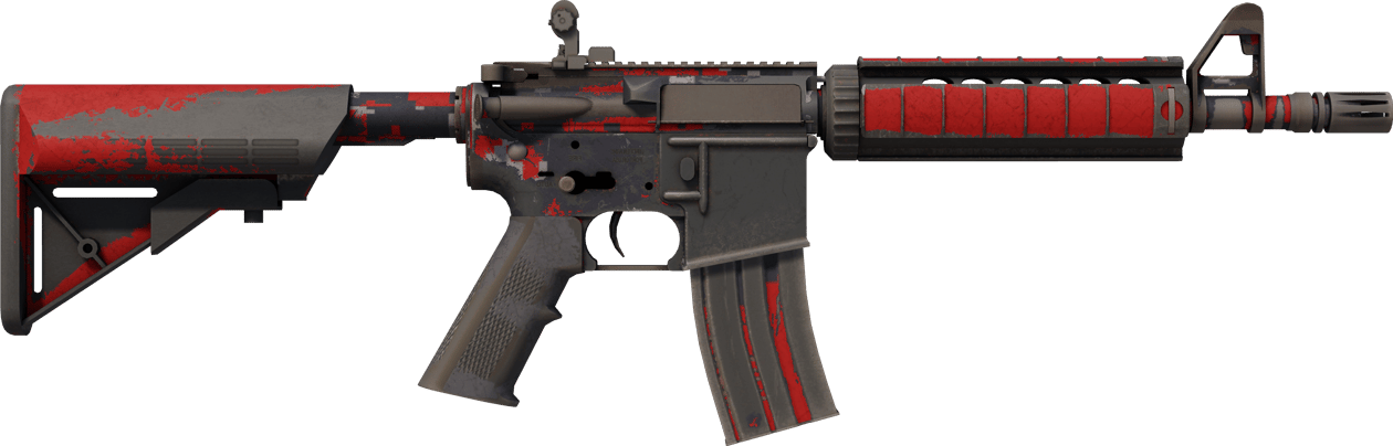 Preview image 2 of Souvenir M4A4 | Red DDPAT (Segnato dalle battaglie)