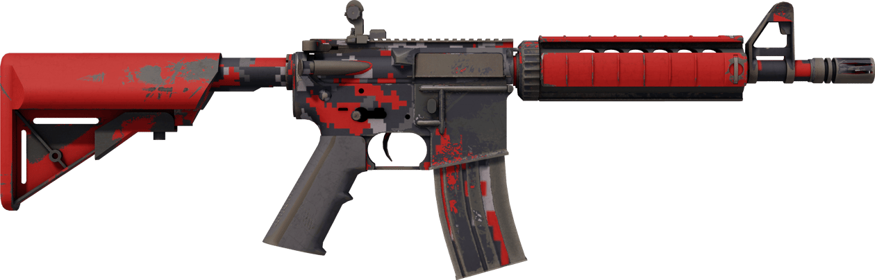 Preview image 2 of Souvenir M4A4 | Red DDPAT (ผ่านการทดสอบภาคสนาม)