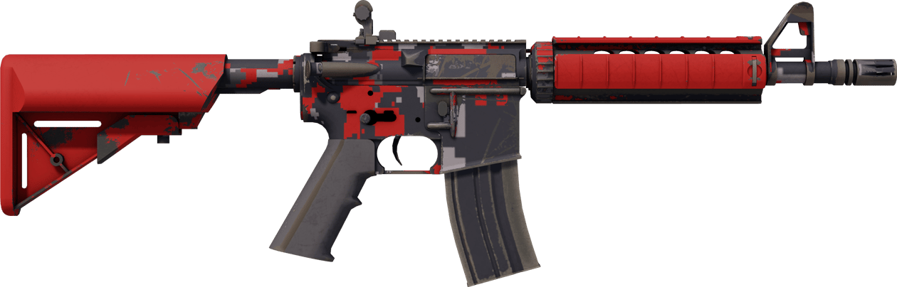 Preview image 2 of Souvenir M4A4 | Red DDPAT (มีรอยถลอกเล็กน้อย)