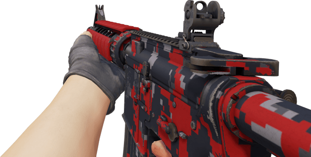 Preview image 3 of Souvenir M4A4 | Red DDPAT (มีรอยถลอกเล็กน้อย)