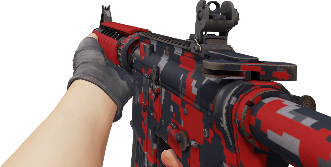 Preview image 3 of Souvenir M4A4 | Red DDPAT (มีรอยถลอกเล็กน้อย)