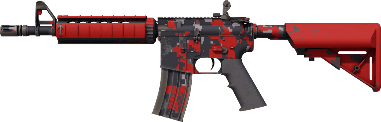 Preview image 1 of Souvenir M4A4 | Red DDPAT (มีรอยถลอกเล็กน้อย)