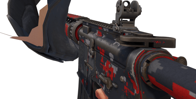 Preview image 3 of Souvenir M4A4 | 红色 DDPAT (破损不堪)