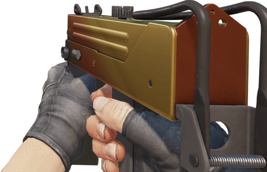 Preview image 3 of Souvenir MAC-10 | Bernsteinfärbung (Minimale Gebrauchsspuren)