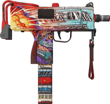 Preview image 2 of Souvenir MAC-10 | Derailment (FT - Qua thực chiến)
