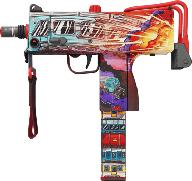 Souvenir MAC-10 | Derailment (MW - Trầy ít)