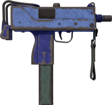 Preview image 2 of Souvenir MAC-10 | Indygo (po ciężkich walkach)