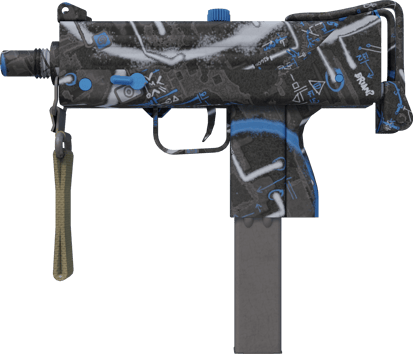 Souvenir MAC-10 | Strats (มีรอยถลอกเล็กน้อย)