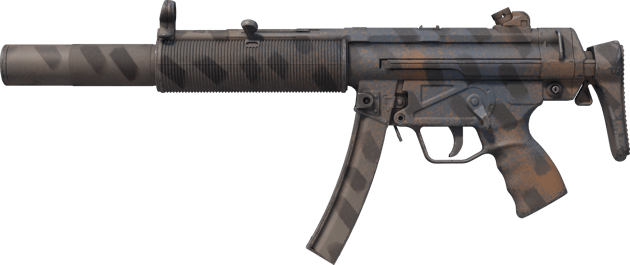 Souvenir MP5-SD | Dirt Drop (Très peu usée)