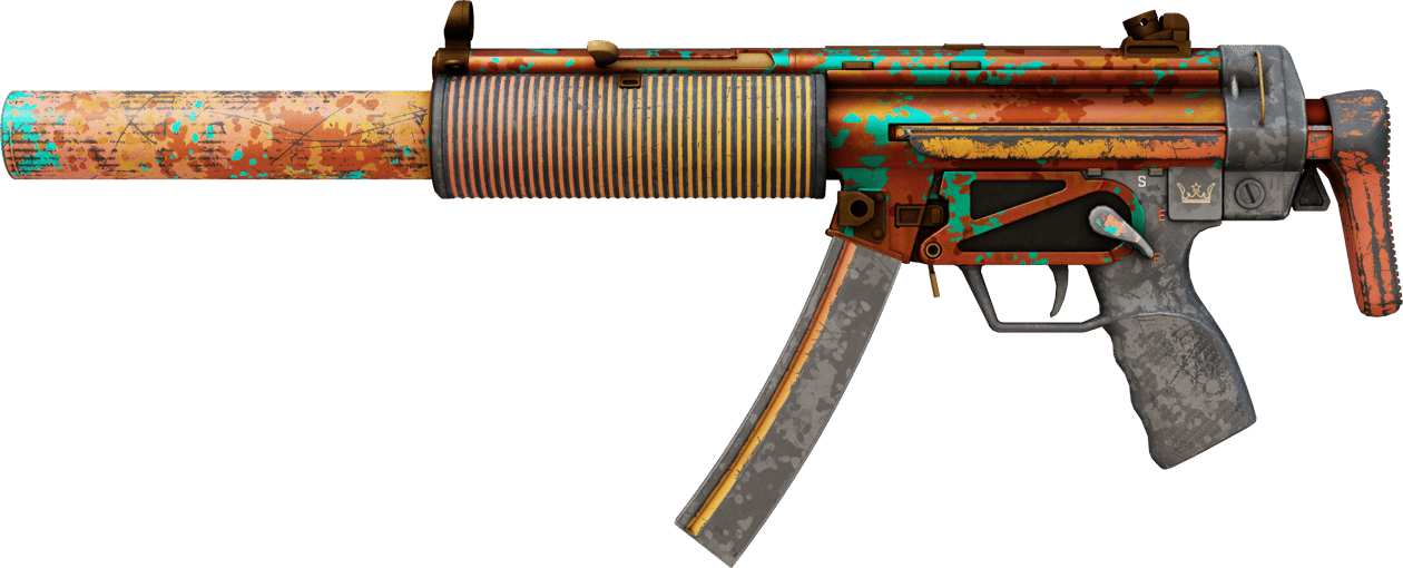 Preview image 1 of ​ MP5-SD | 氧化綠洲 (重度磨損)