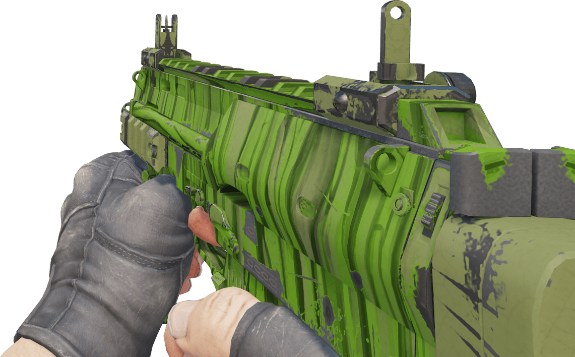 Preview image 3 of Souvenir MP7 | Tall Grass (Testado no Terreno)