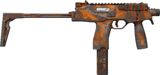 Preview image 2 of Souvenir MP9 | Orange Peel (Battle-Scarred)