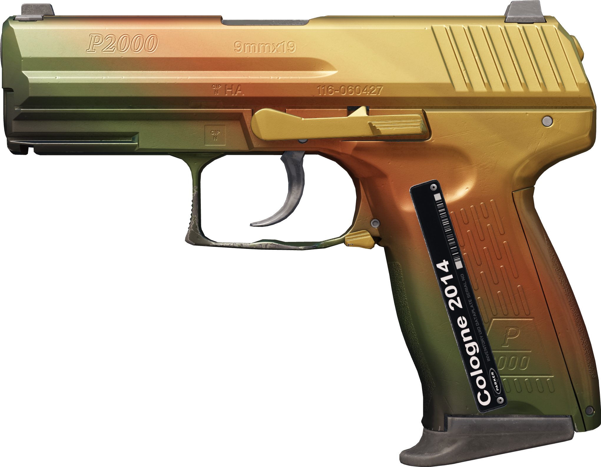 Preview image 1 of Souvenir P2000 | Dégradé ambré (Neuve)