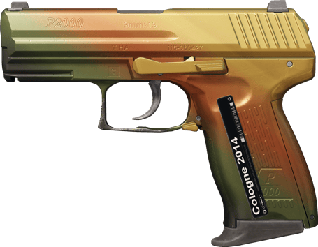 Souvenir P2000 | Bernsteinfärbung (Fabrikneu)