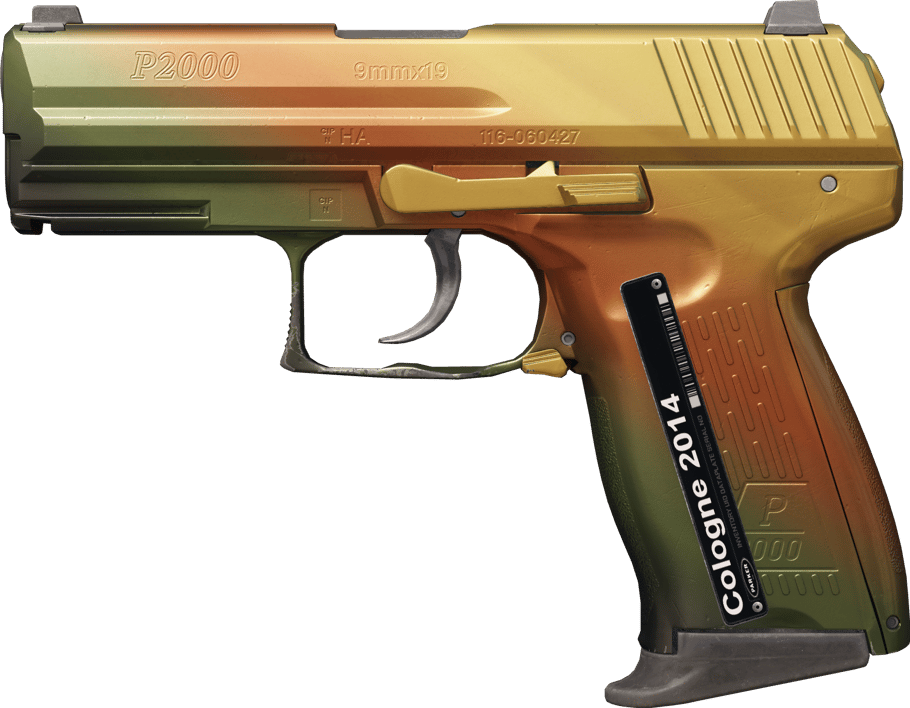 Preview image 1 of P2000 (Souvenir) | Bernsteinfärbung (Fabrikneu)